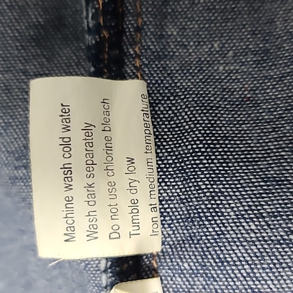 PAPARAZZI Vintage Mid Length 100% Cotton Distressed Jacket w/ Buttons Size Small - Picture 12 of 16